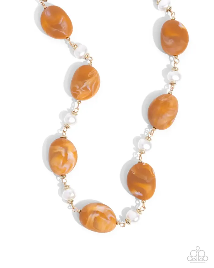 Selective Socialite Brown Bead White Pearl Silver Short Necklace Paparazzi Paparazzi Accessories Necklaces Selective Socialite Brown Bead White Pearl Silver Short Necklace Paparazzi Paparazzi Accessories Necklaces