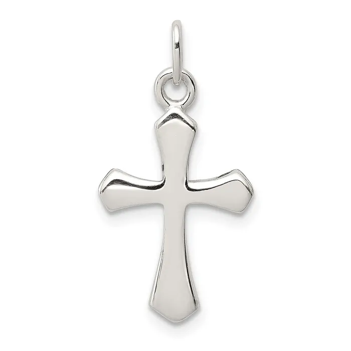 Sterling Silver Passion Cross Charm 104 grams Qgold Rings