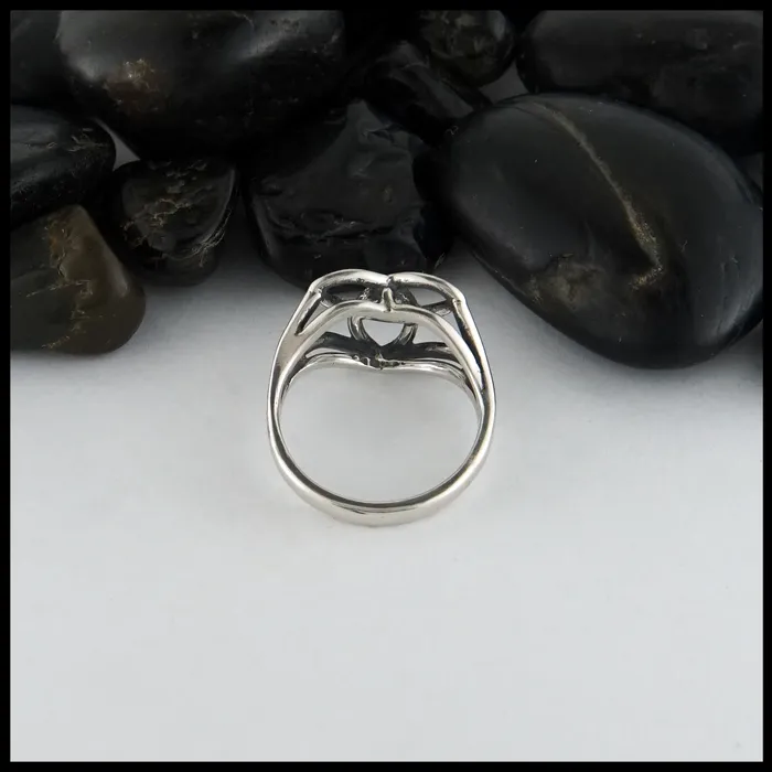 Walker Metalsmiths Cathedral Trinity Knot Ring Rings