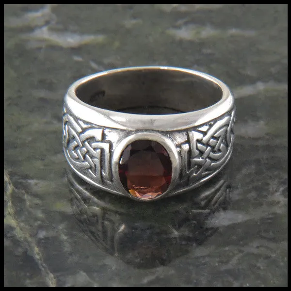 Walker Metalsmiths Galoglach Ring with Gemstones in Silver Rings