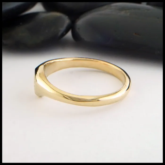 Walker Metalsmiths Rings Gold Trinity Knot Ring