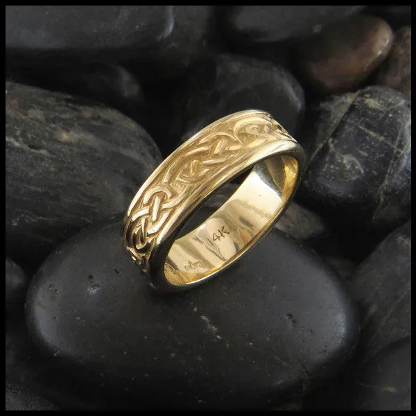 Walker Metalsmiths Rings Lochalsh Knot Ring in Gold