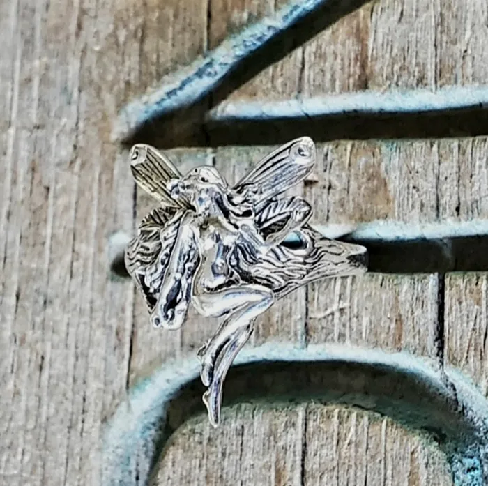 Wholesalesterling Rings Fairy Ring